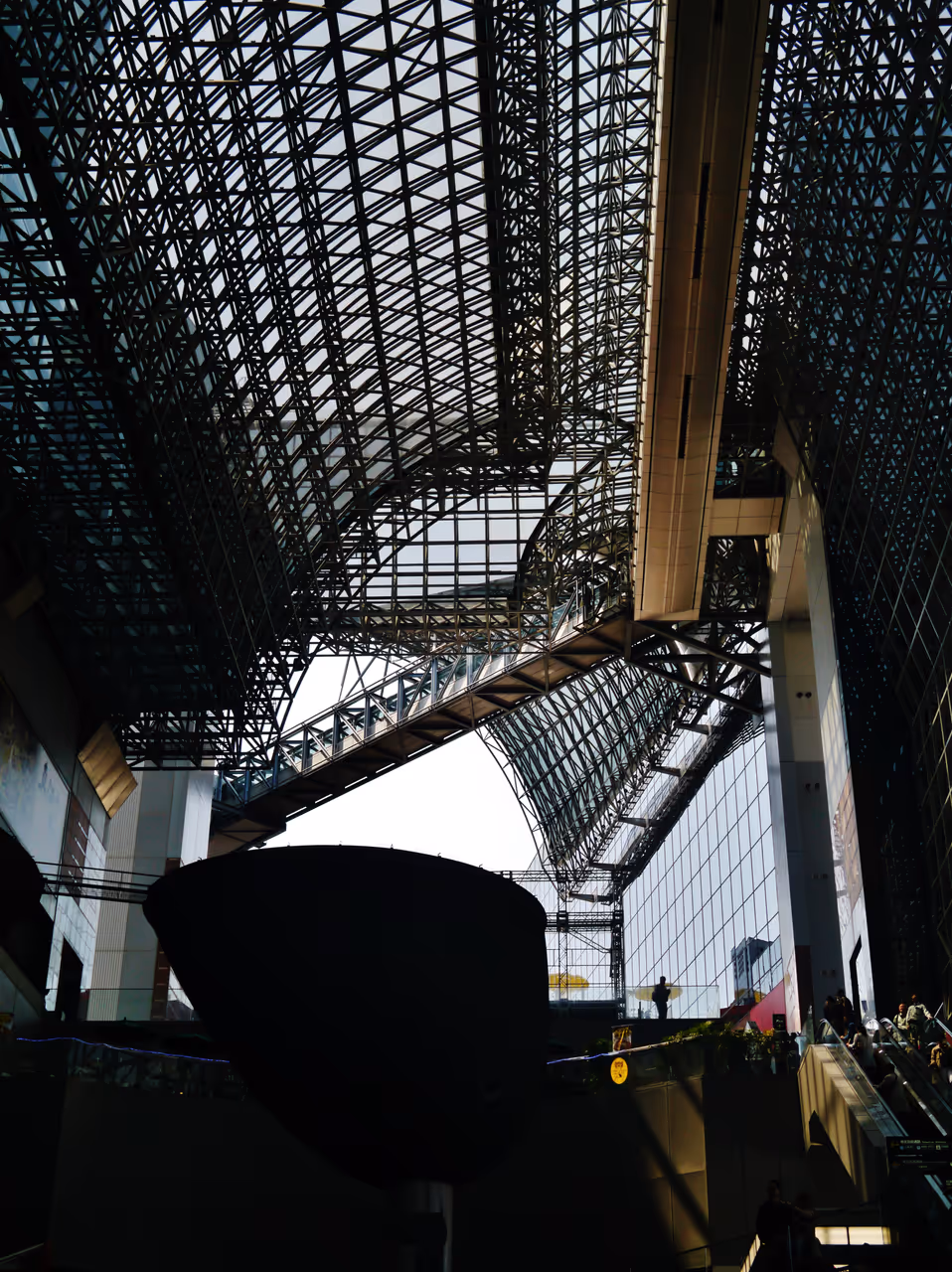 Station skyway in Kyoto