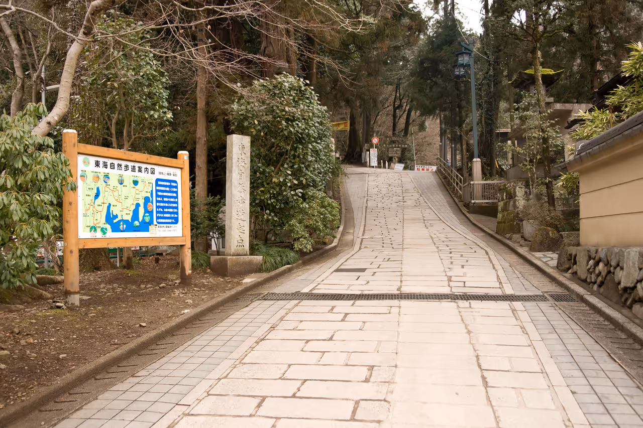 Hiking mount takao in Tokyo