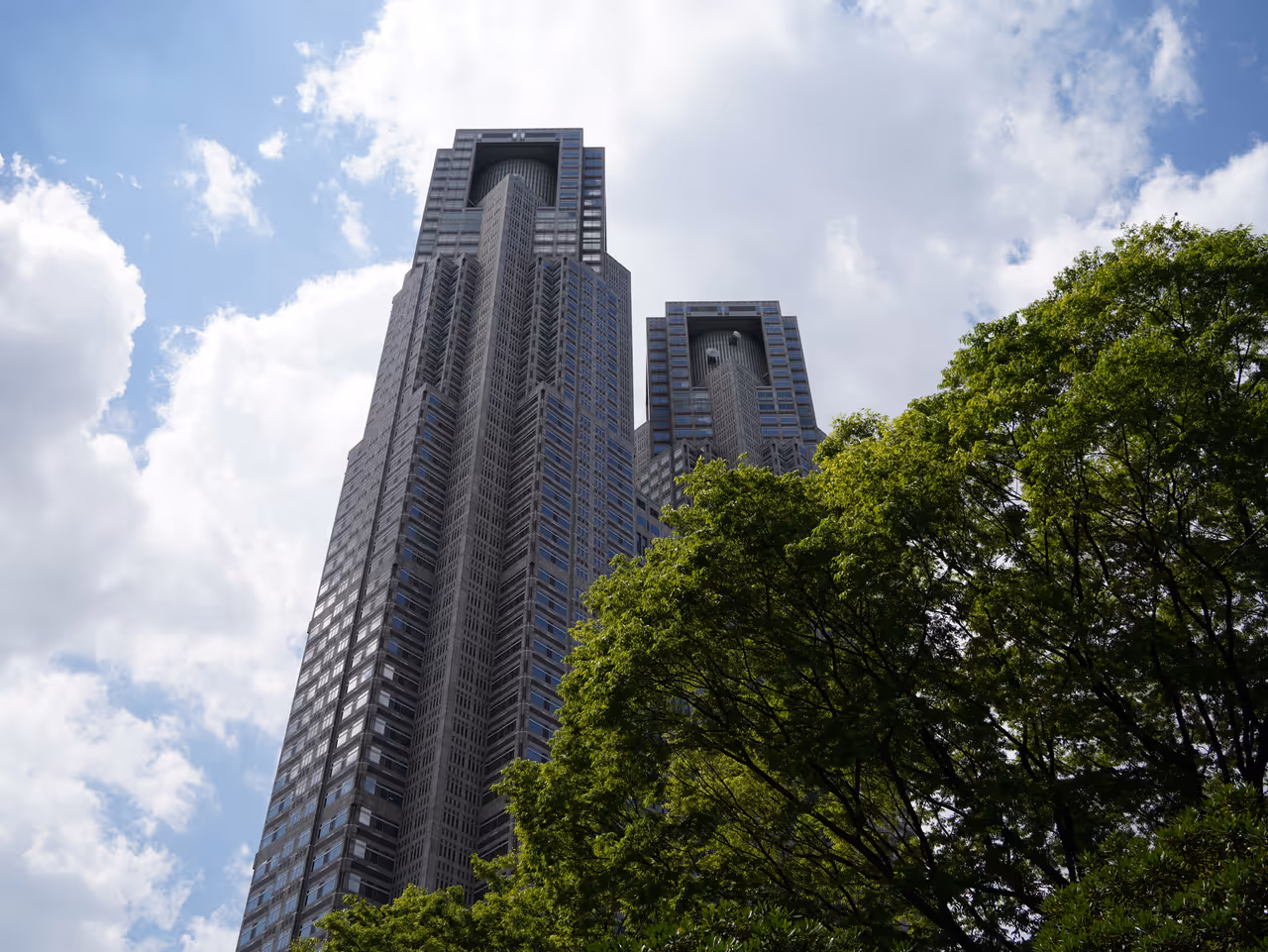 Metropolitan government building in Tokyo