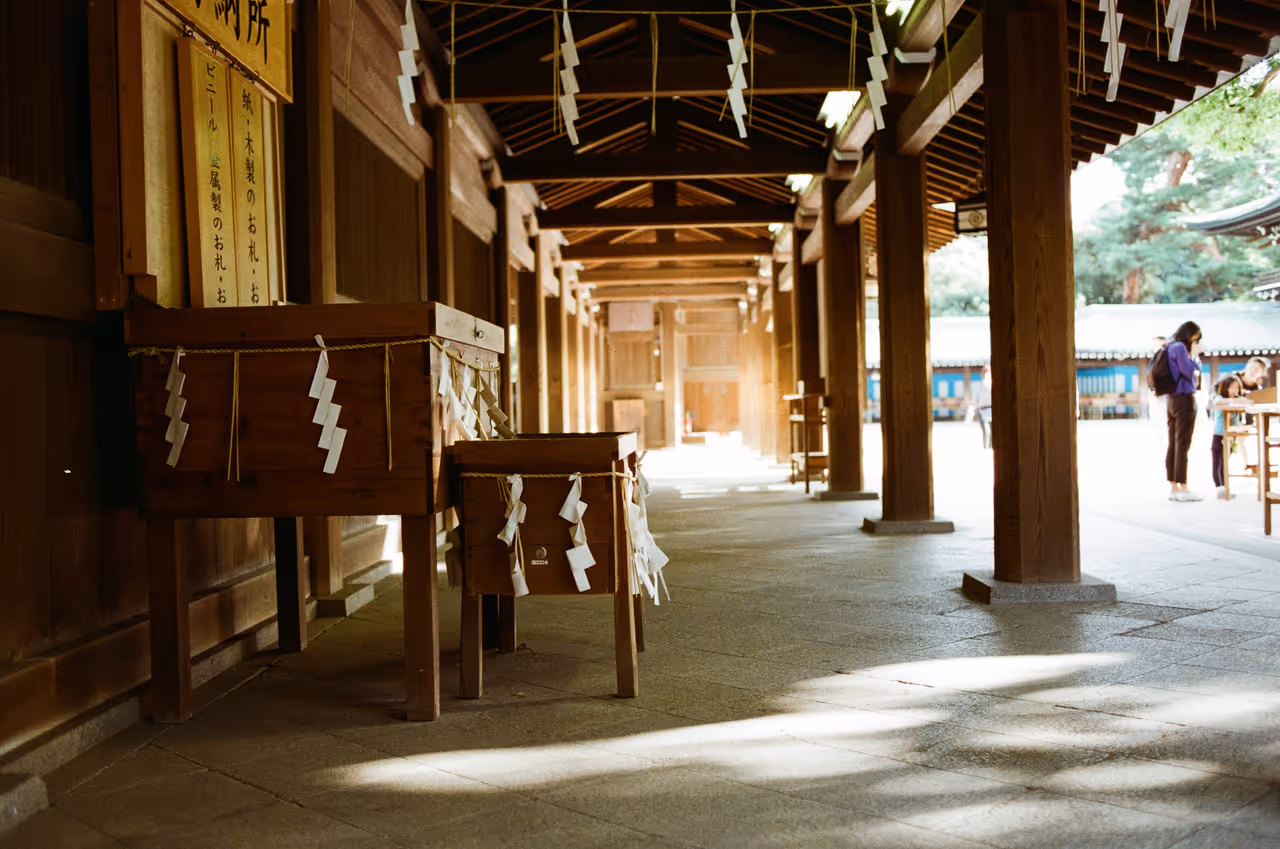 Meiji jingu in Tokyo