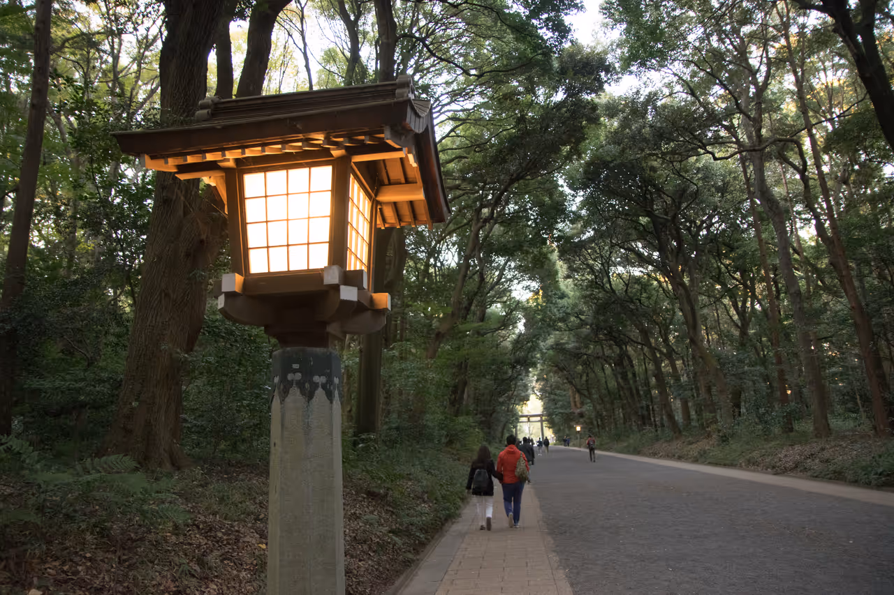 Meiji jingu in Tokyo