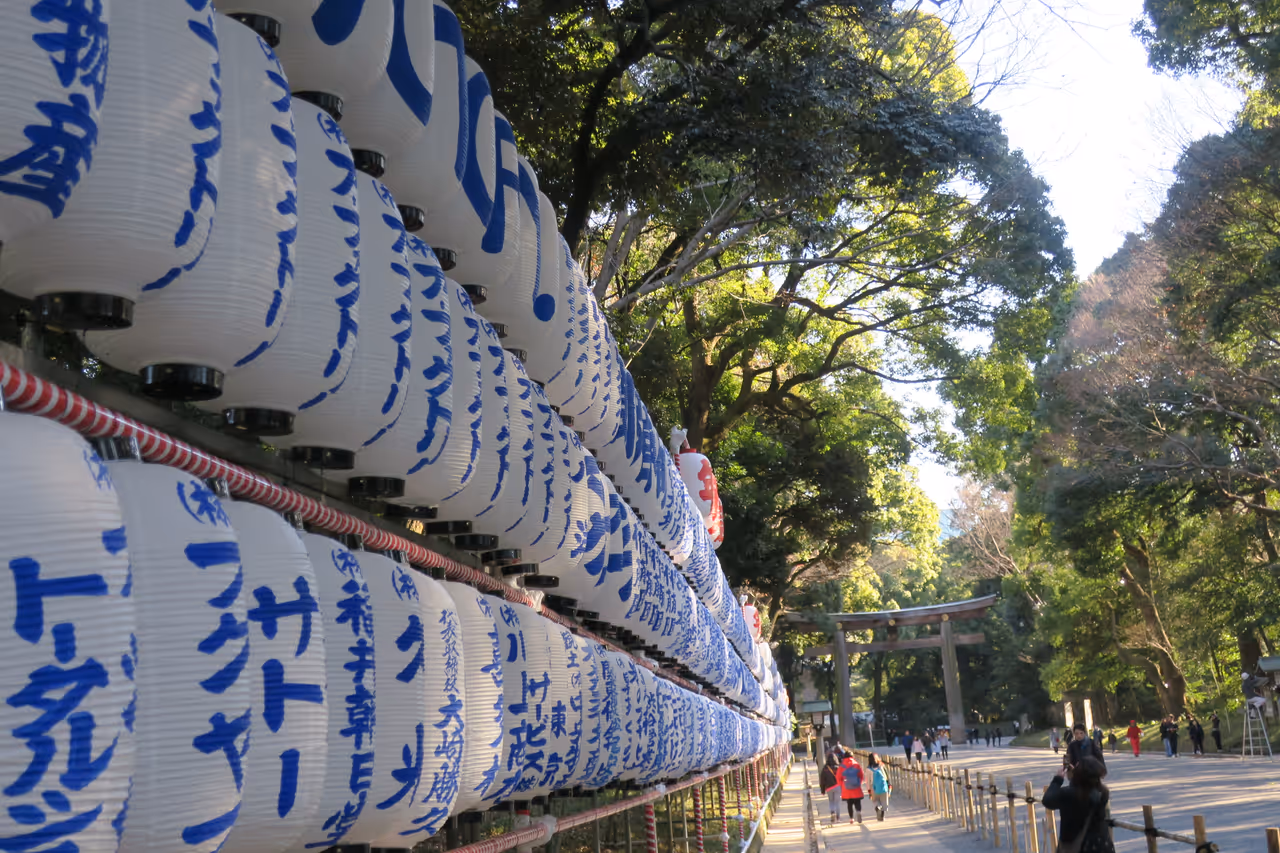Meiji jingu in Tokyo