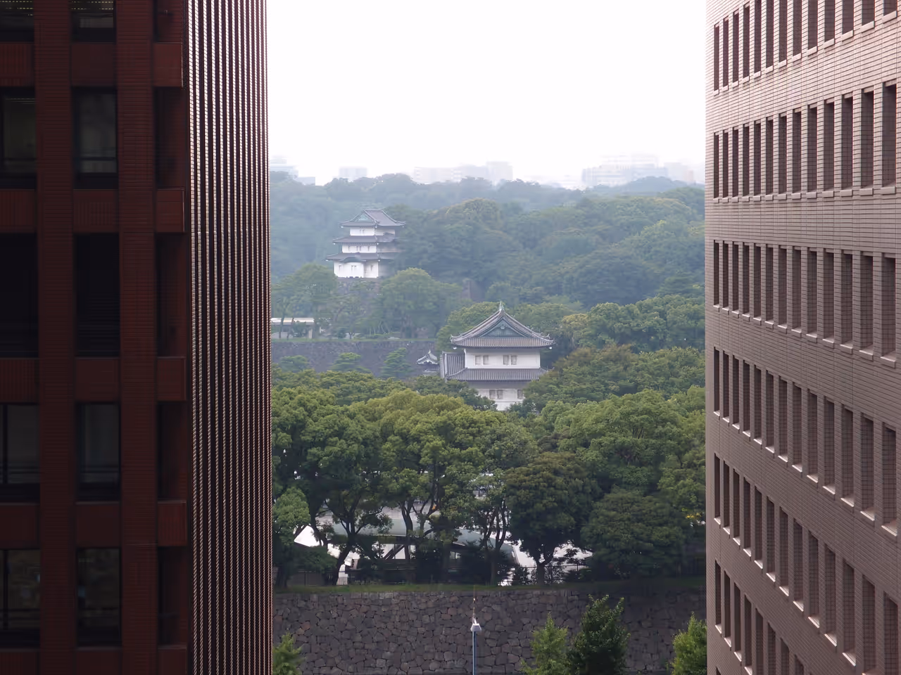 View of the imperial palace