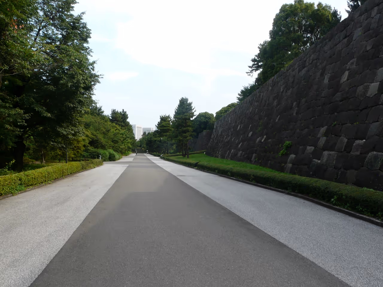 The imperial palace in Tokyo