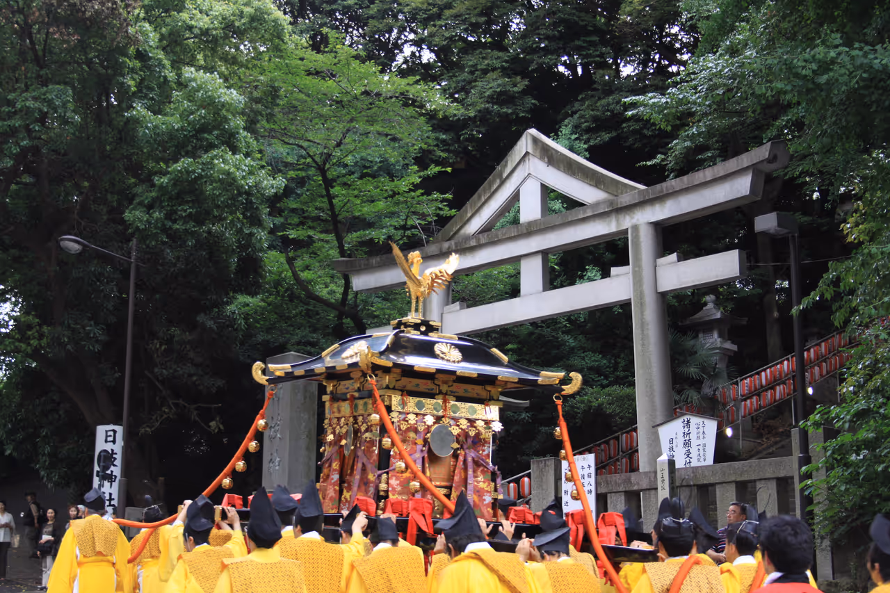Sanno matsuri festival in Tokyo