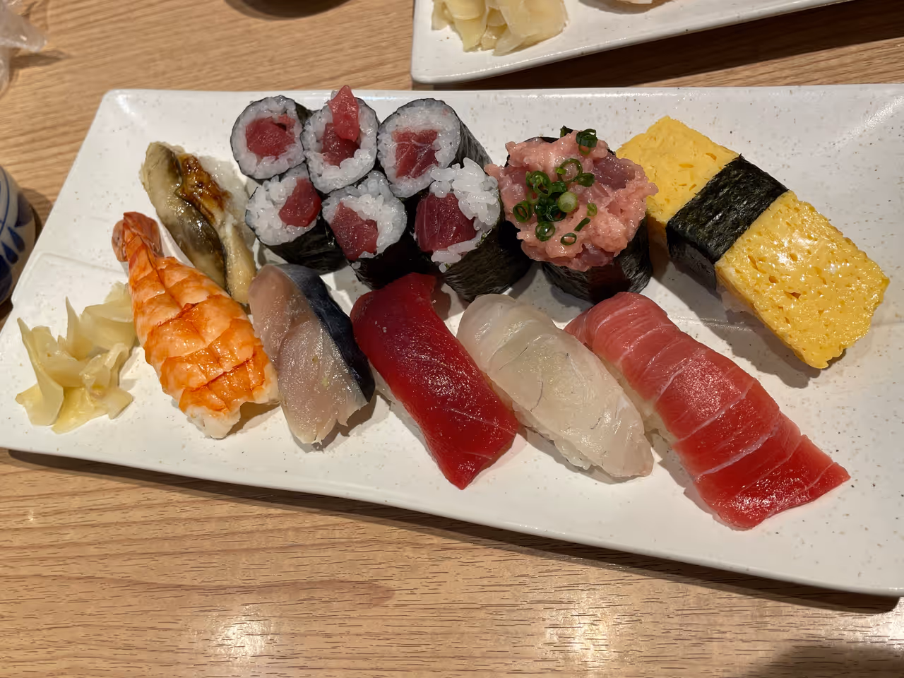 Edo-mae sushi food in Tokyo