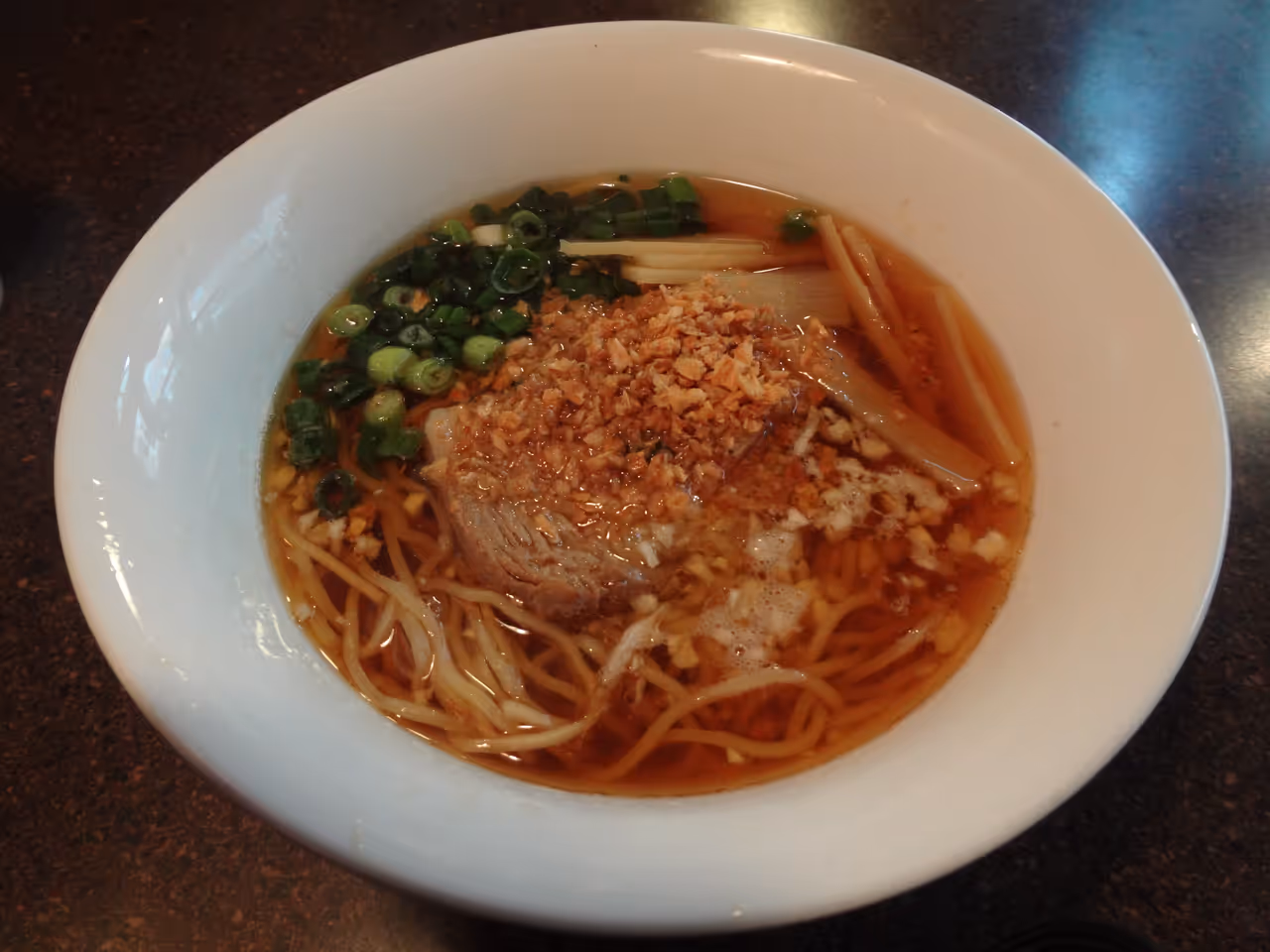 Shoyu ramen food in Tokyo