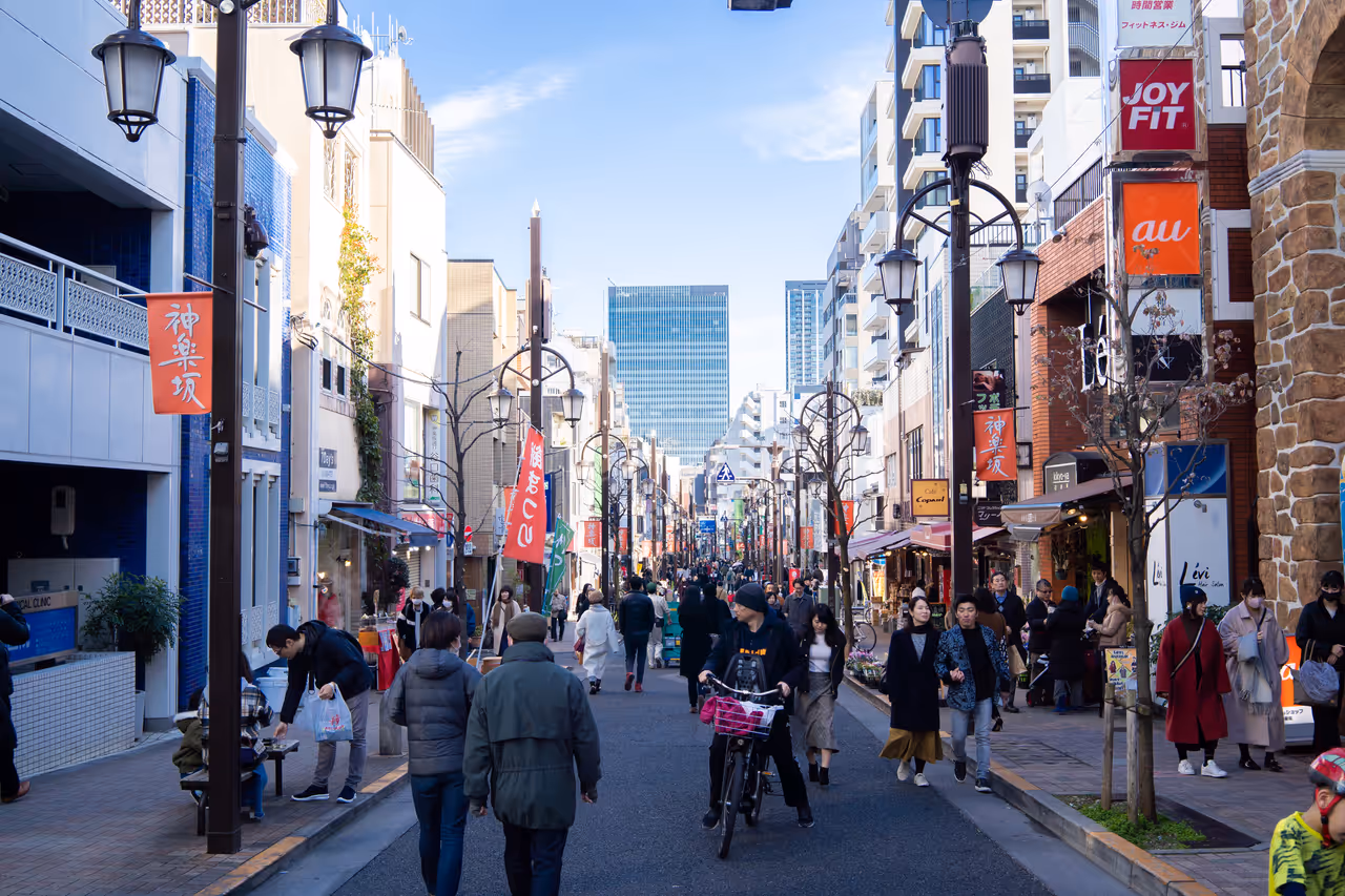 Kagurazaka in Tokyo