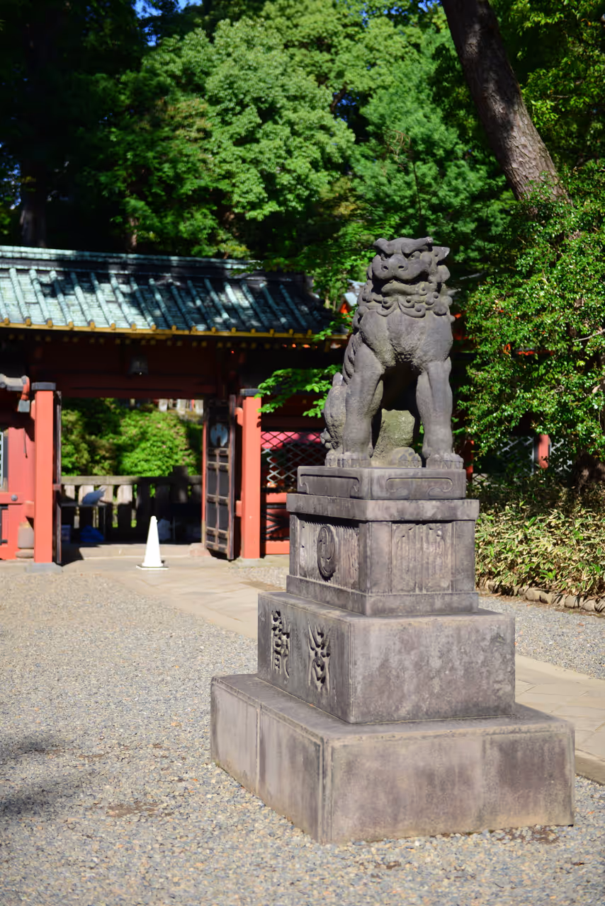 Nezu shrine in Tokyo
