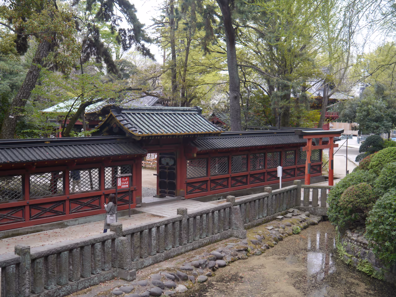 Nezu shrine in Tokyo