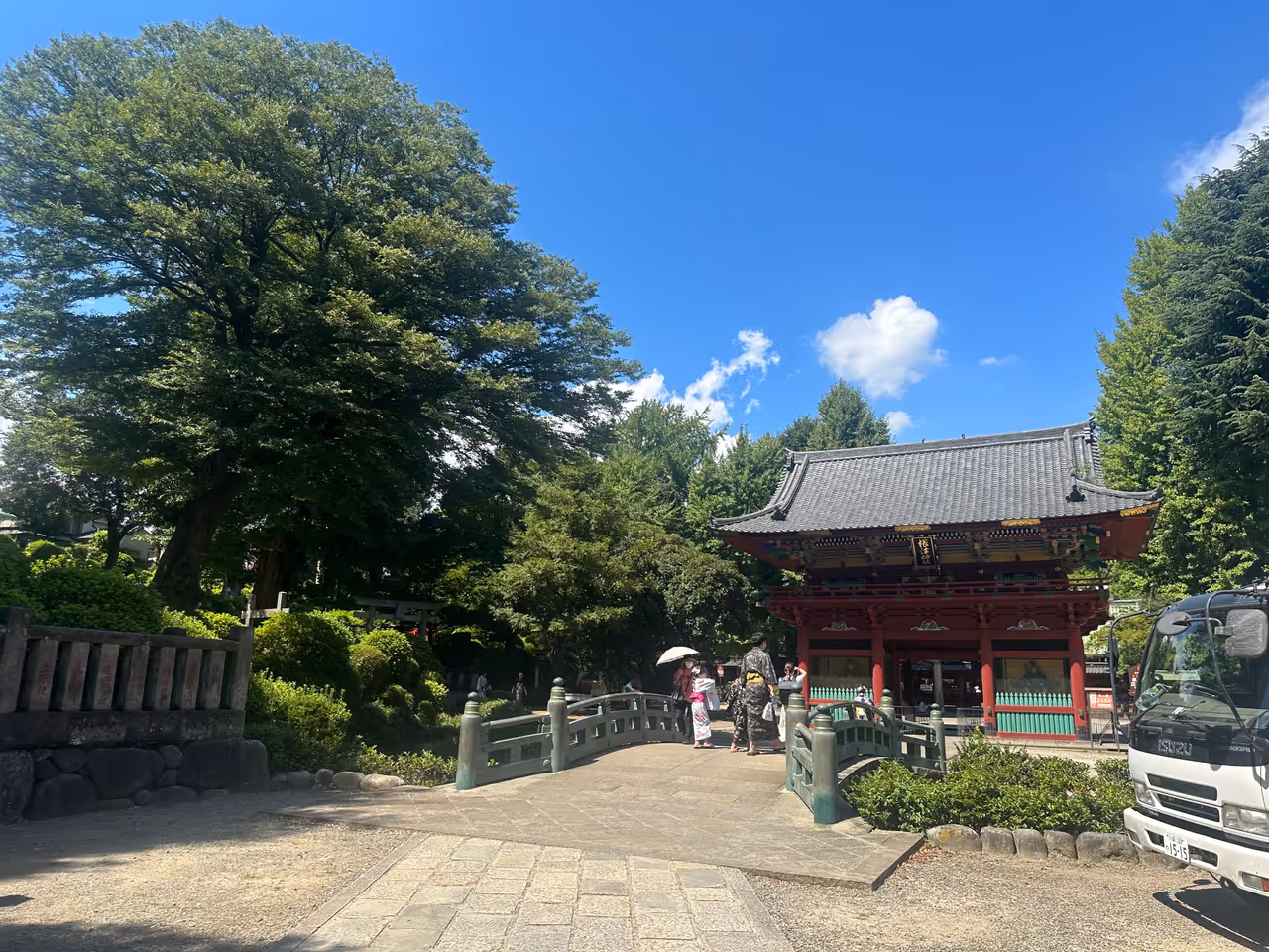 Nezu shrine in Tokyo