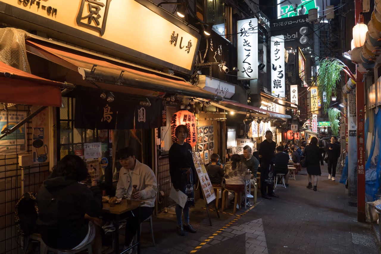 Omoide yokocho in Tokyo