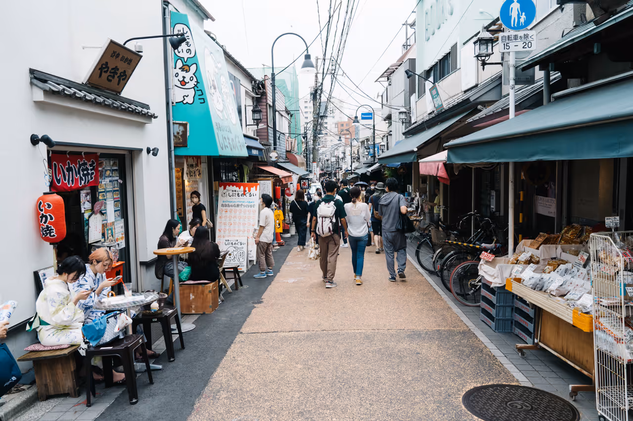 Yanaka ginza in Tokyo