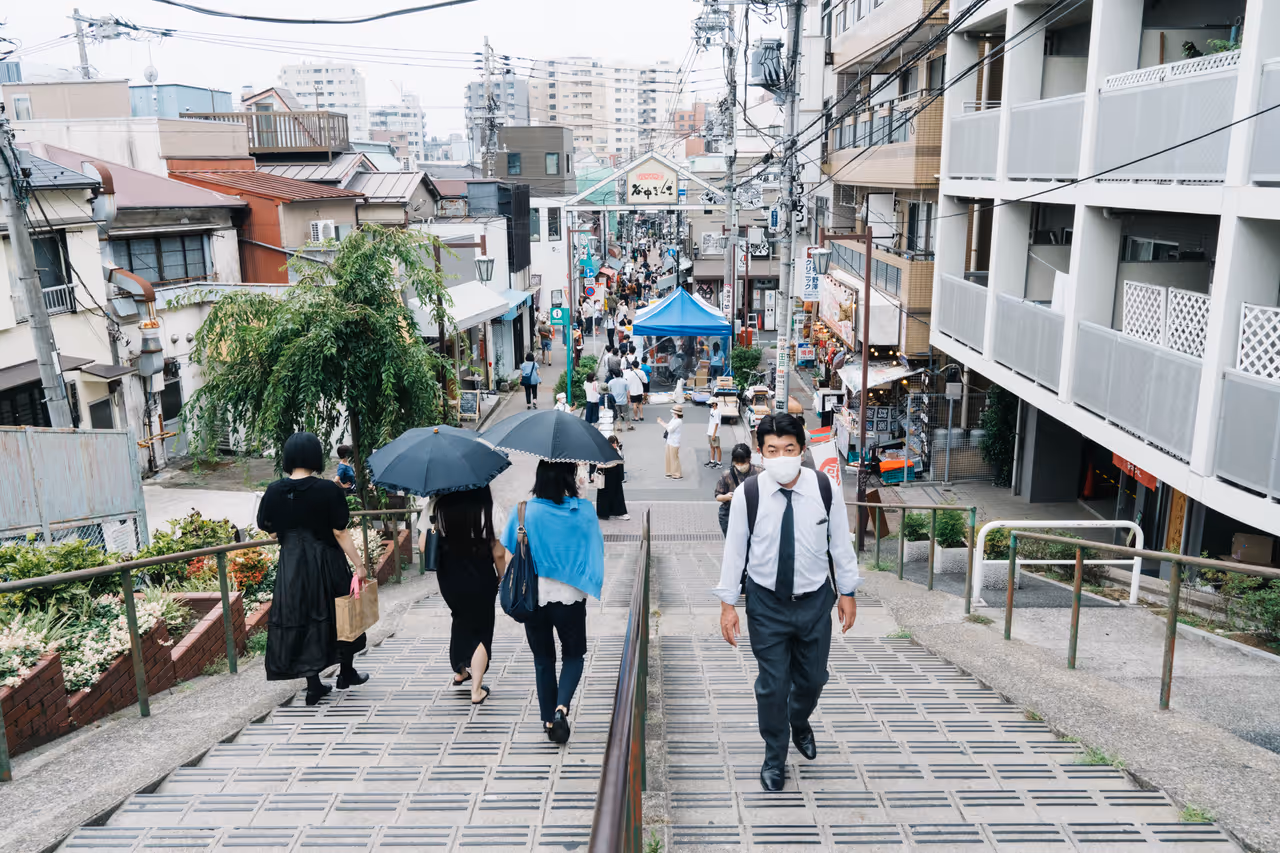 Yanaka ginza in Tokyo