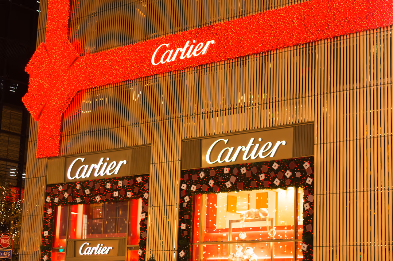 Ginza shopping district in Tokyo