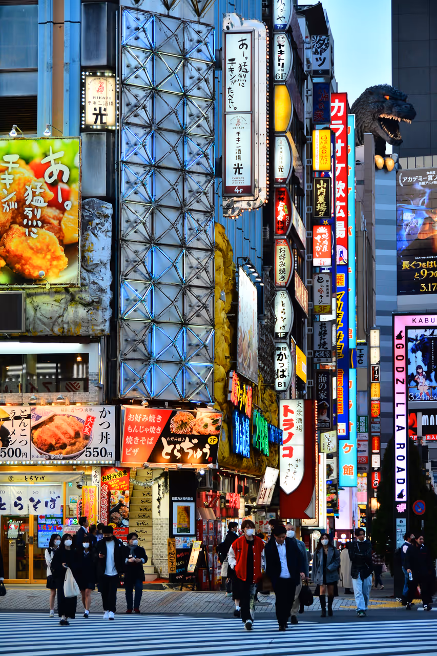 Kabukicho in Tokyo