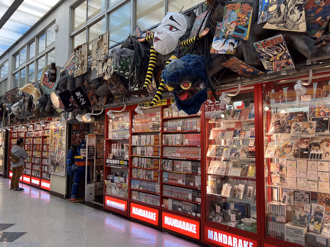 Nakano broadway in Tokyo