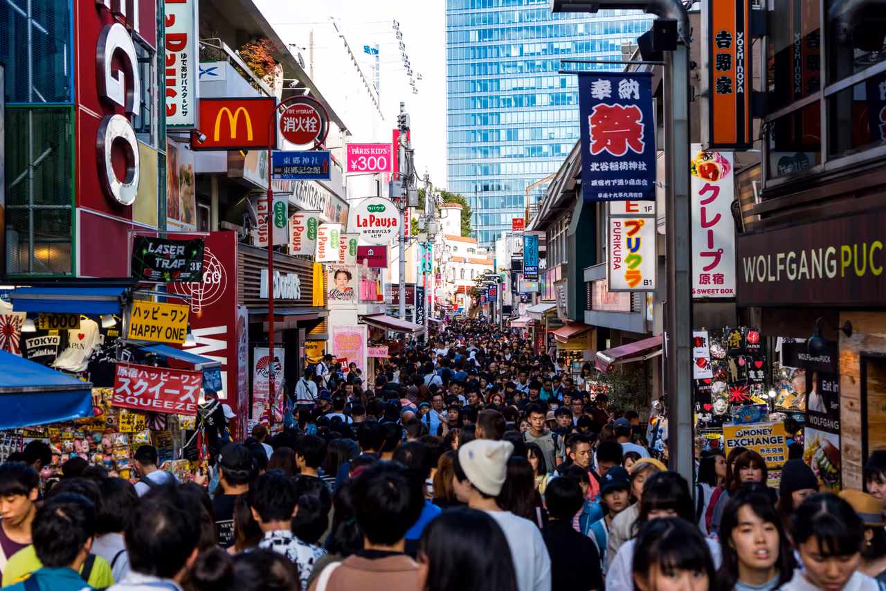 Takeshita street in Tokyo