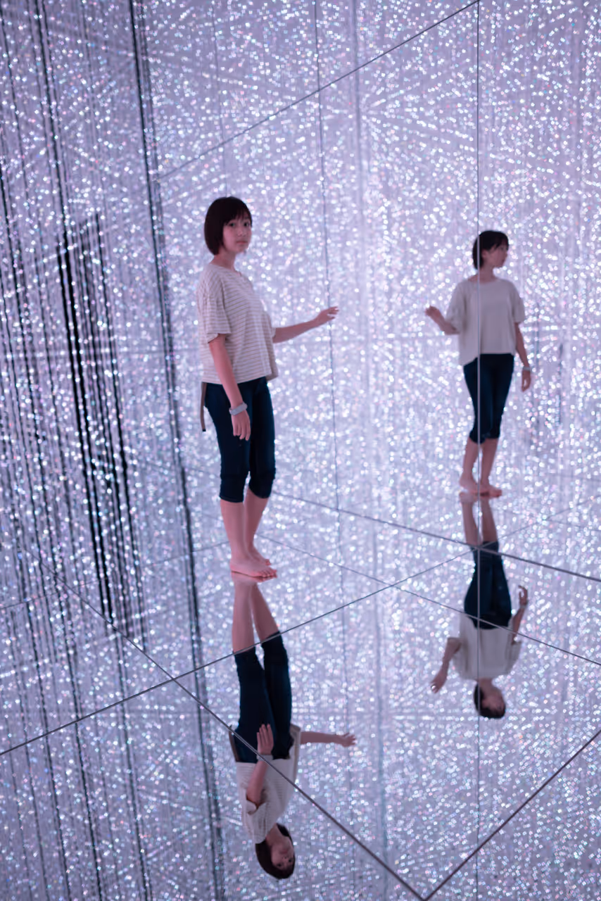 Teamlab planets in Tokyo