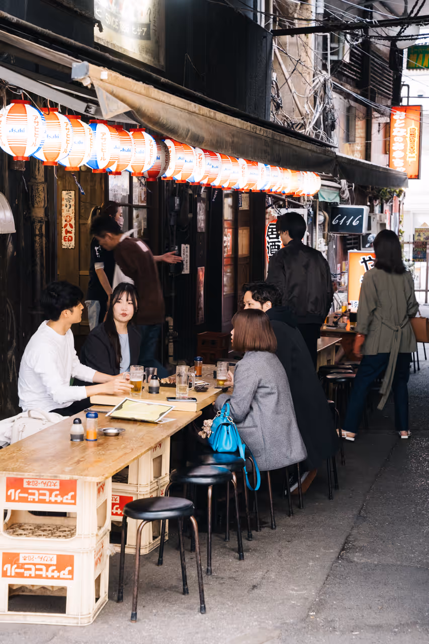 Ameyoko market market in Tokyo