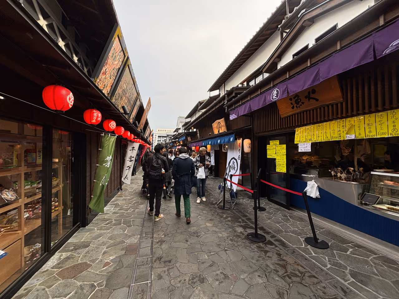 Toyosu market market in Tokyo