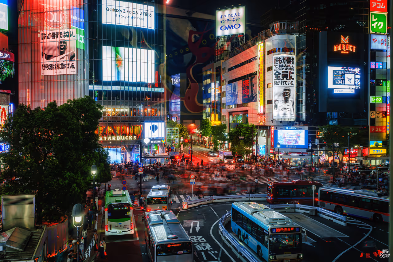 Shibuya nightlife nightlife spot in Tokyo