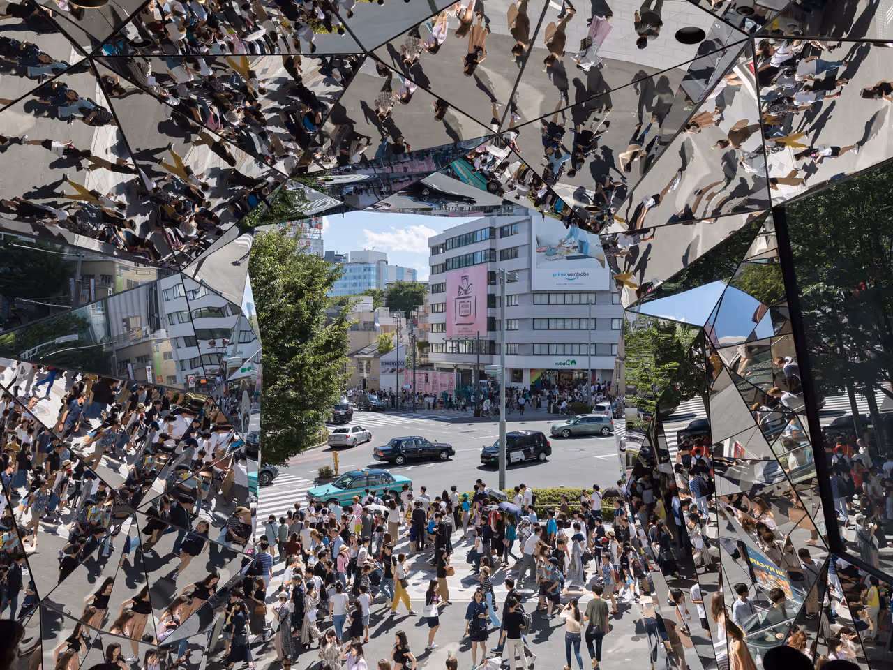 Tokyu plaza omotesando harajuku entrance in Tokyo