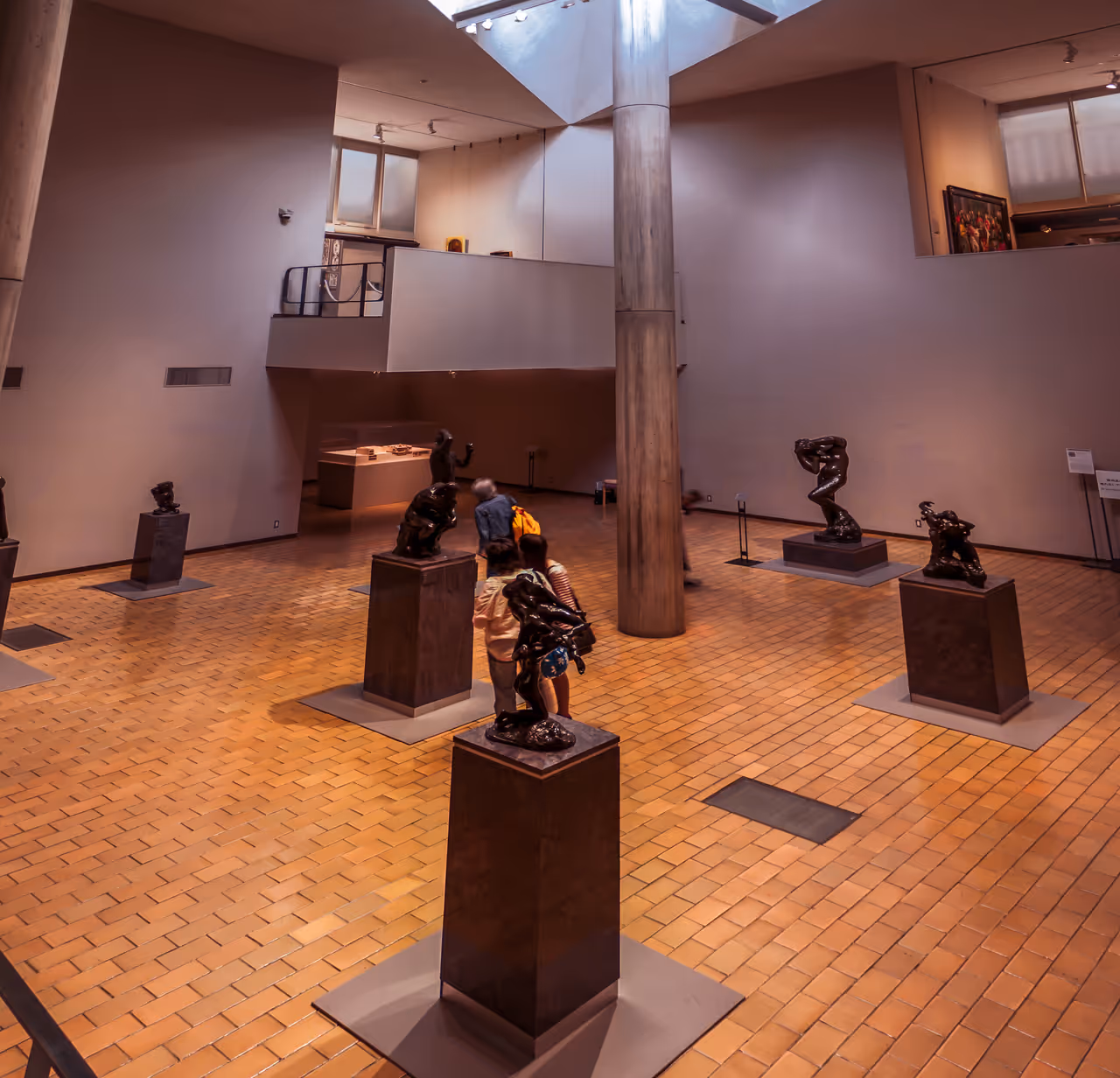 The national museum of western art in Tokyo