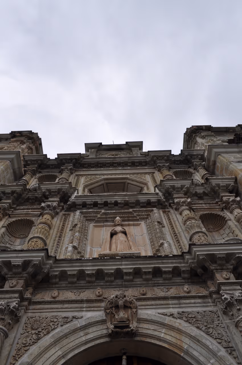 San felipe neri church in Oaxaca city