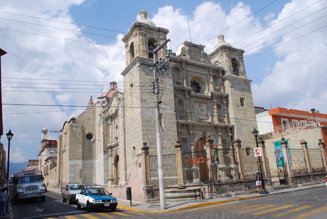San felipe neri church in Oaxaca city