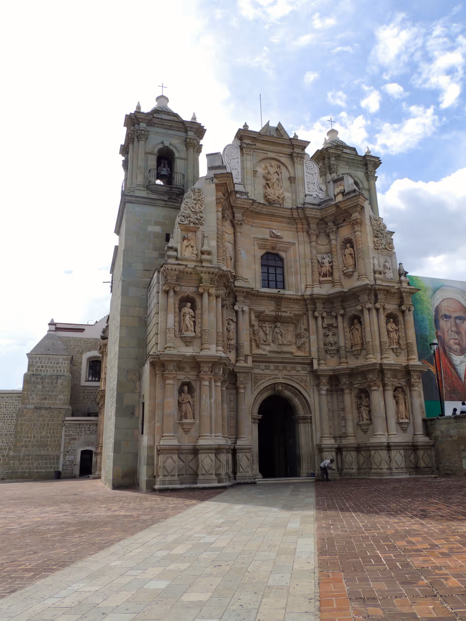 Basilica of our lady of solitude in Oaxaca city