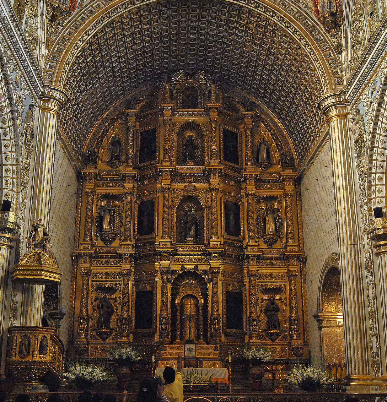 Church and convent of santo domingo de guzmán in Oaxaca city