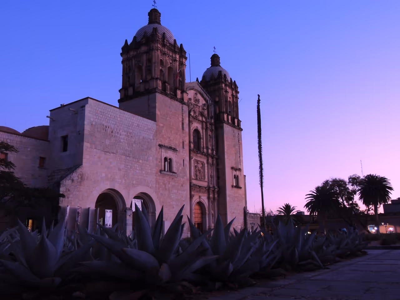 Church and convent of santo domingo de guzmán in Oaxaca city