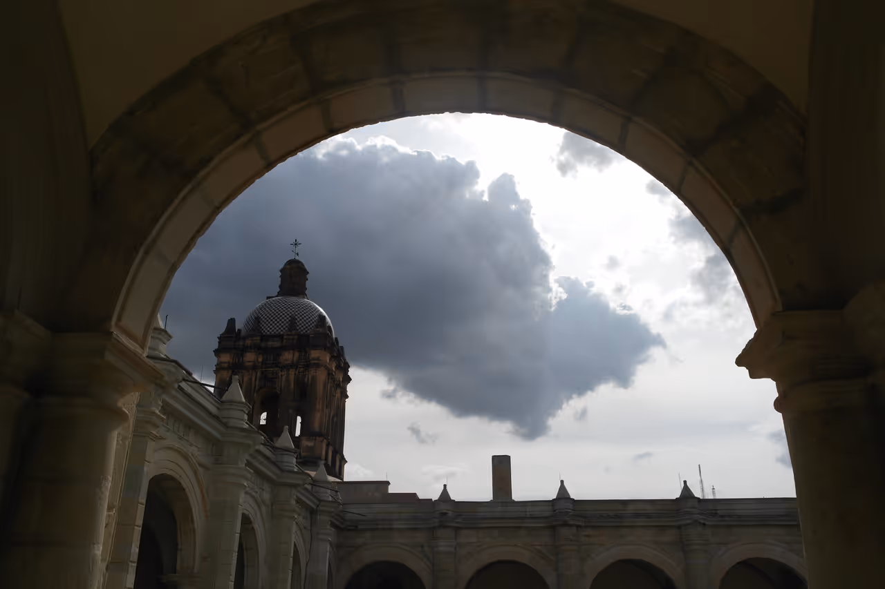 Church and convent of santo domingo de guzmán in Oaxaca city