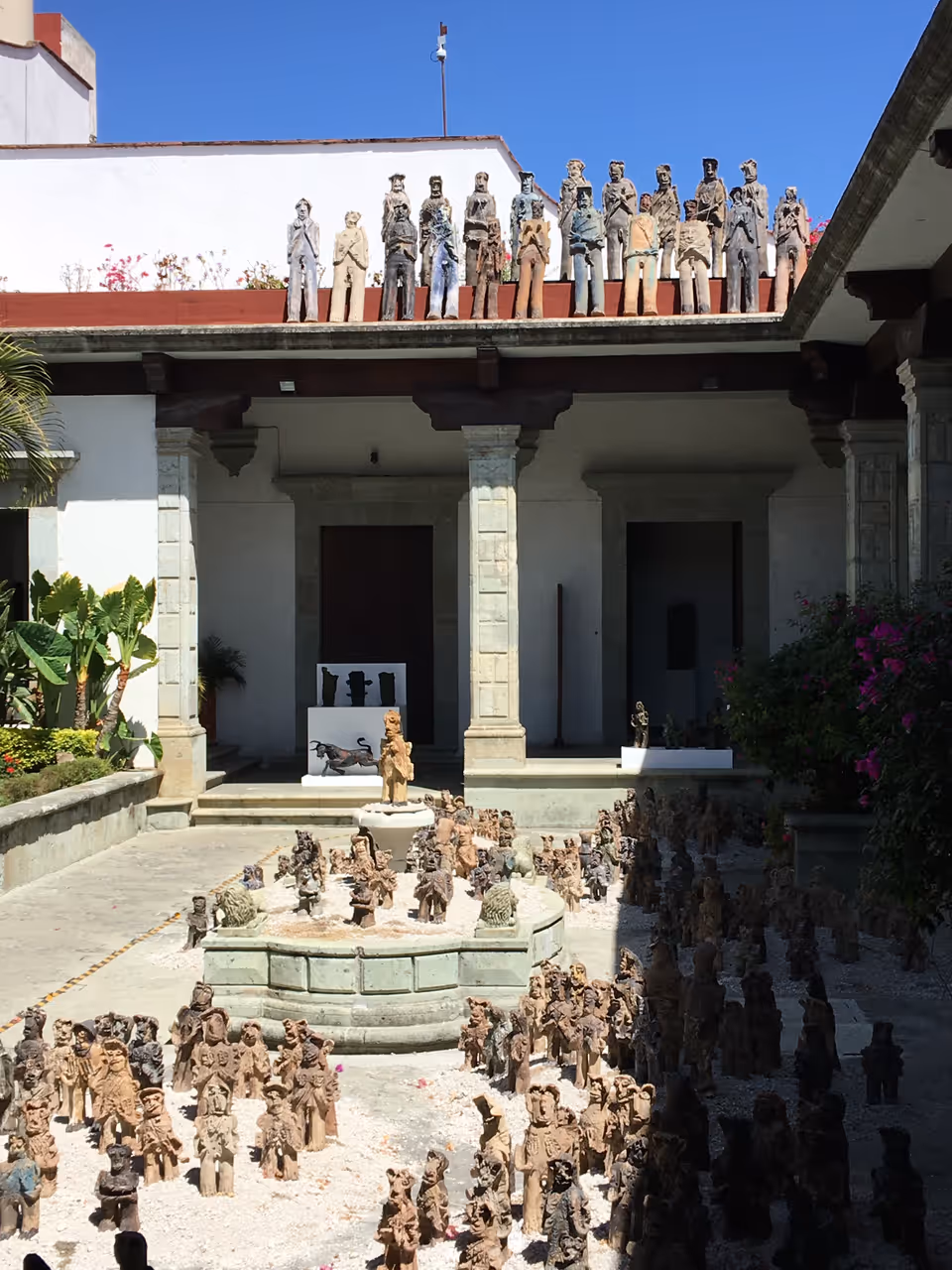 Rufino tamayo museum of pre-hispanic art in Oaxaca city