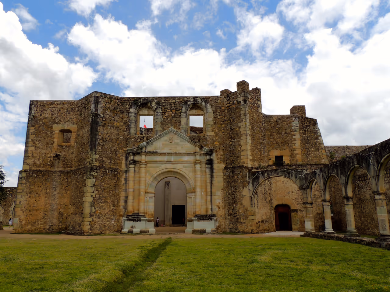 The artisan village route cycling in Oaxaca city