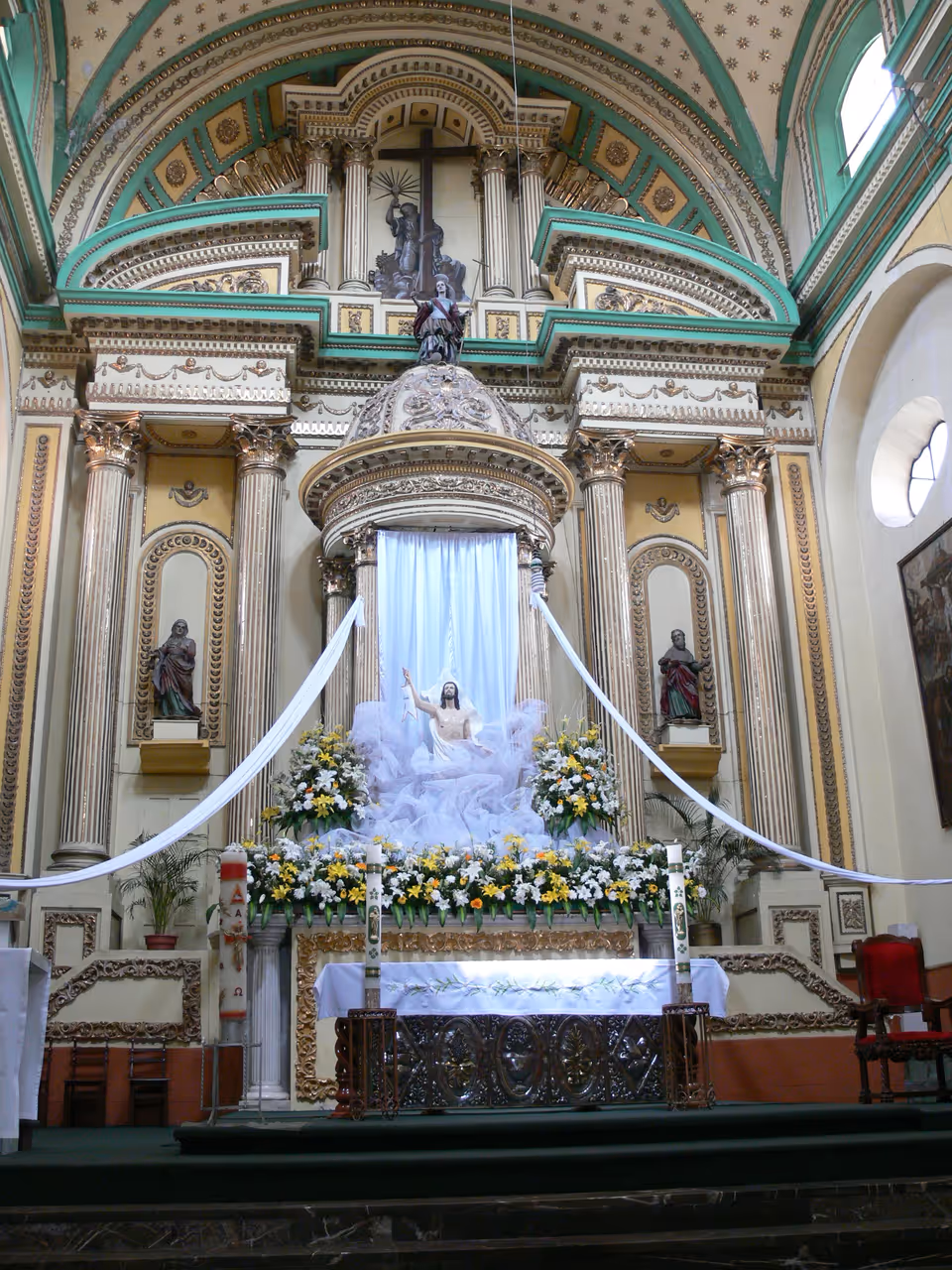 Holy week festival in Oaxaca city