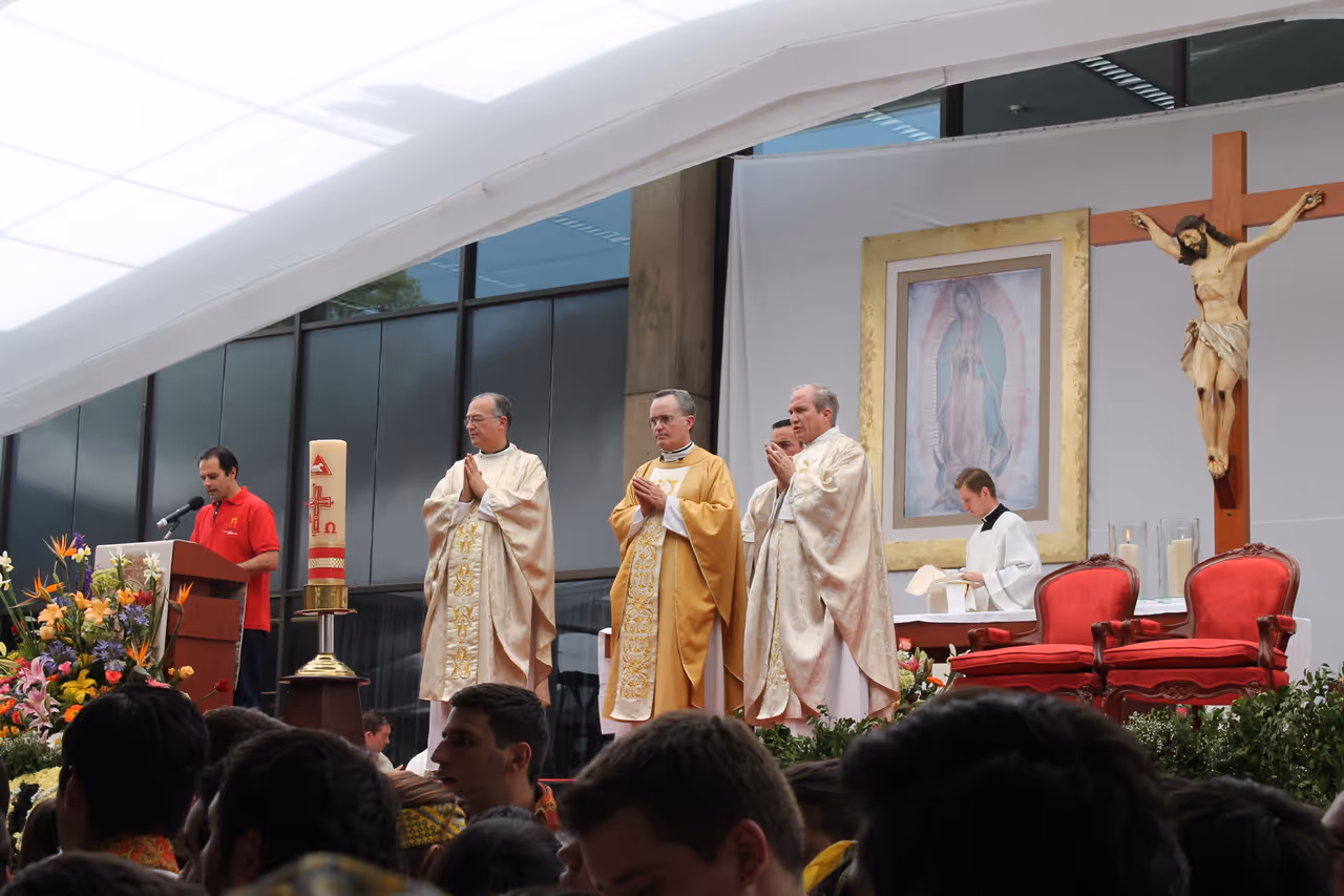 Holy week festival in Oaxaca city