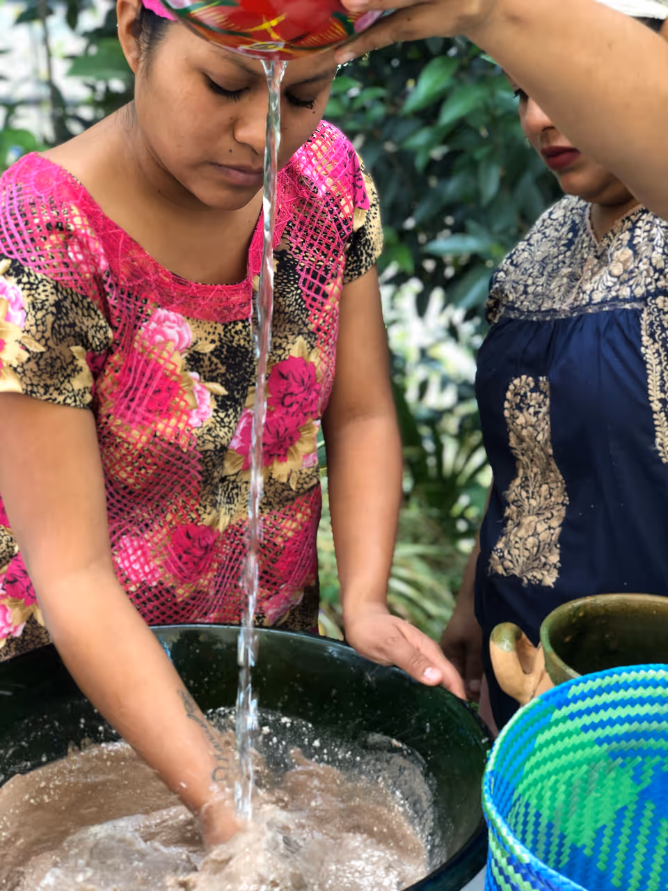 Tejate food in Oaxaca city