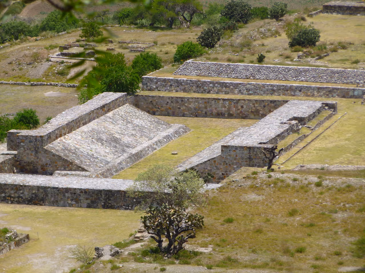 Yagul archaeological site in Oaxaca city