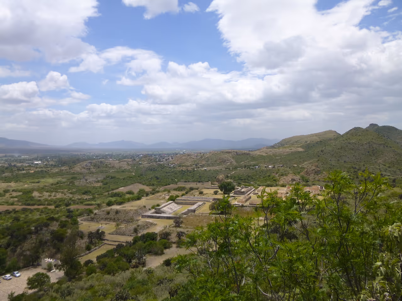 Yagul archaeological site in Oaxaca city