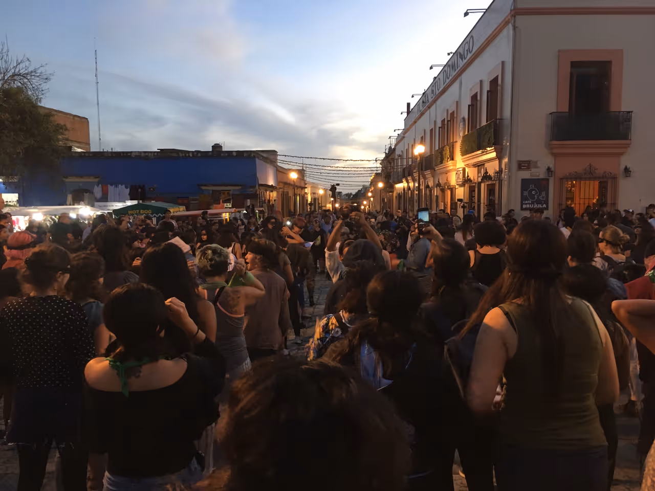 Strolling the macedonio alcalá corridor in Oaxaca city