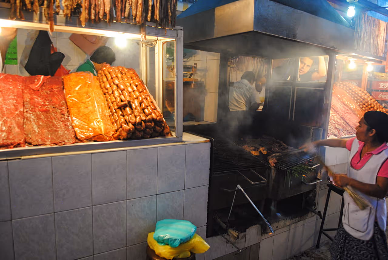 20th of november market market in Oaxaca city