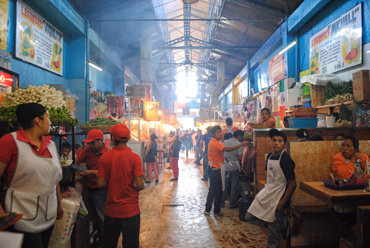 20th of november market market in Oaxaca city
