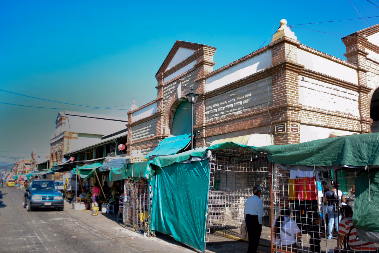 20th of november market market in Oaxaca city
