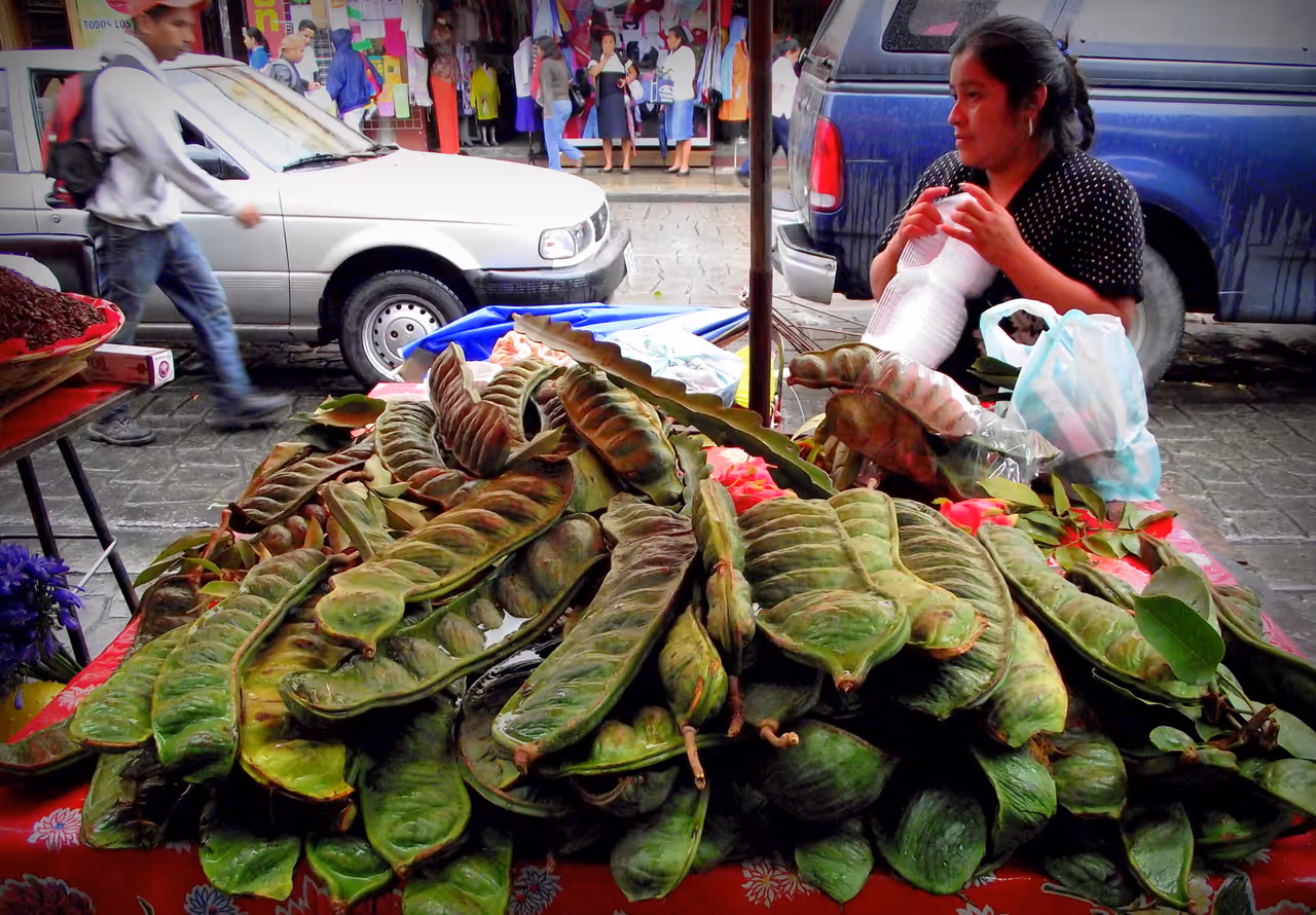 Benito juarez market market in Oaxaca city