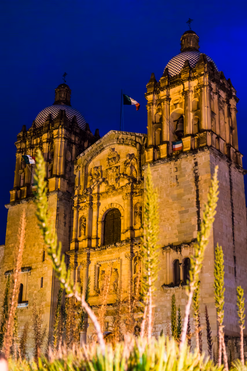 Autumn highlight in Oaxaca city