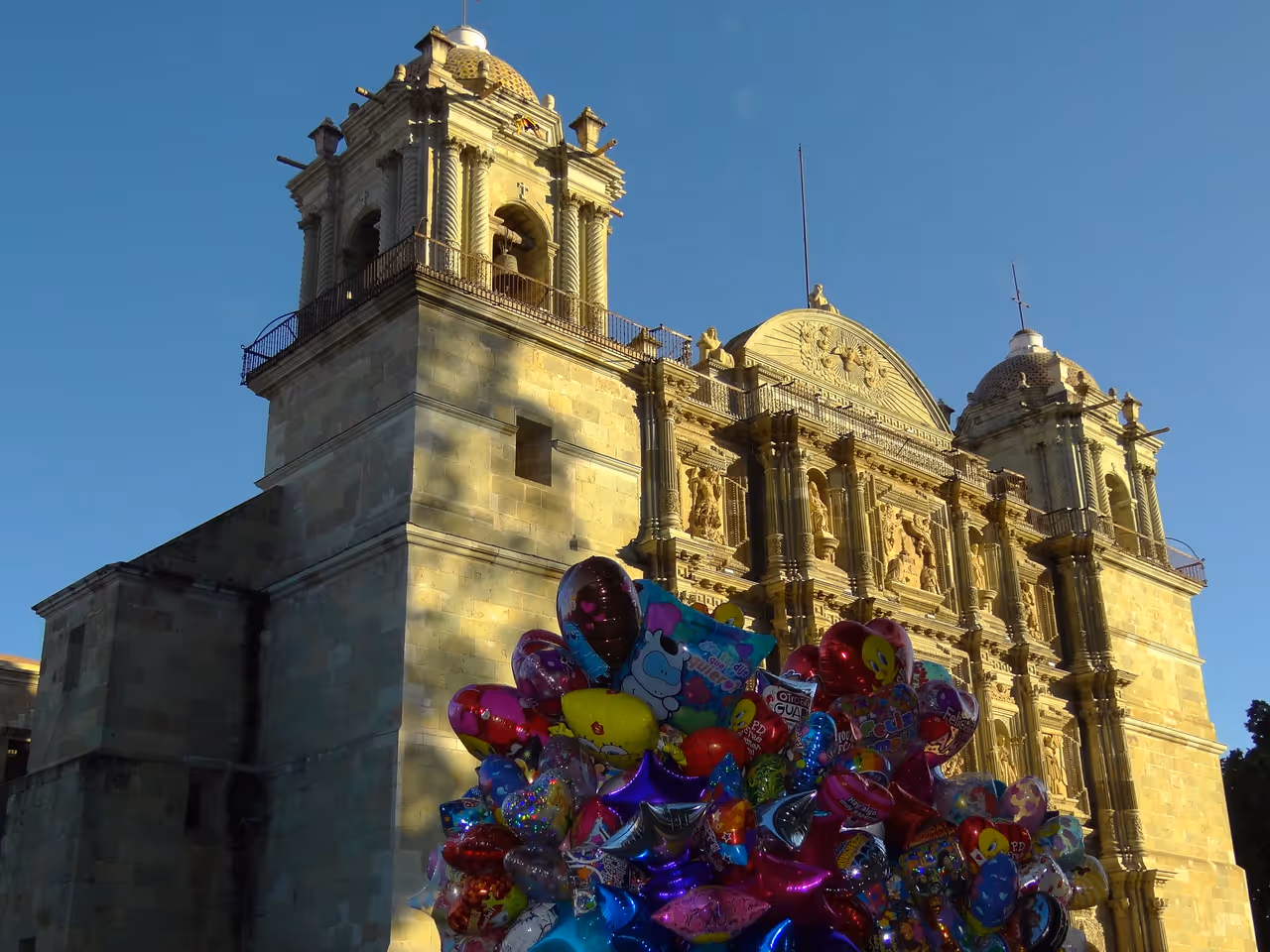 Winter highlight in Oaxaca city