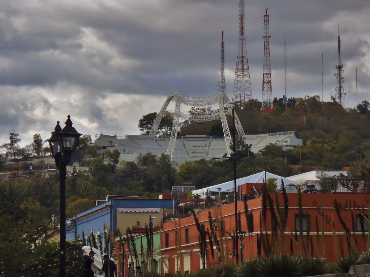 Fortin hill in Oaxaca city