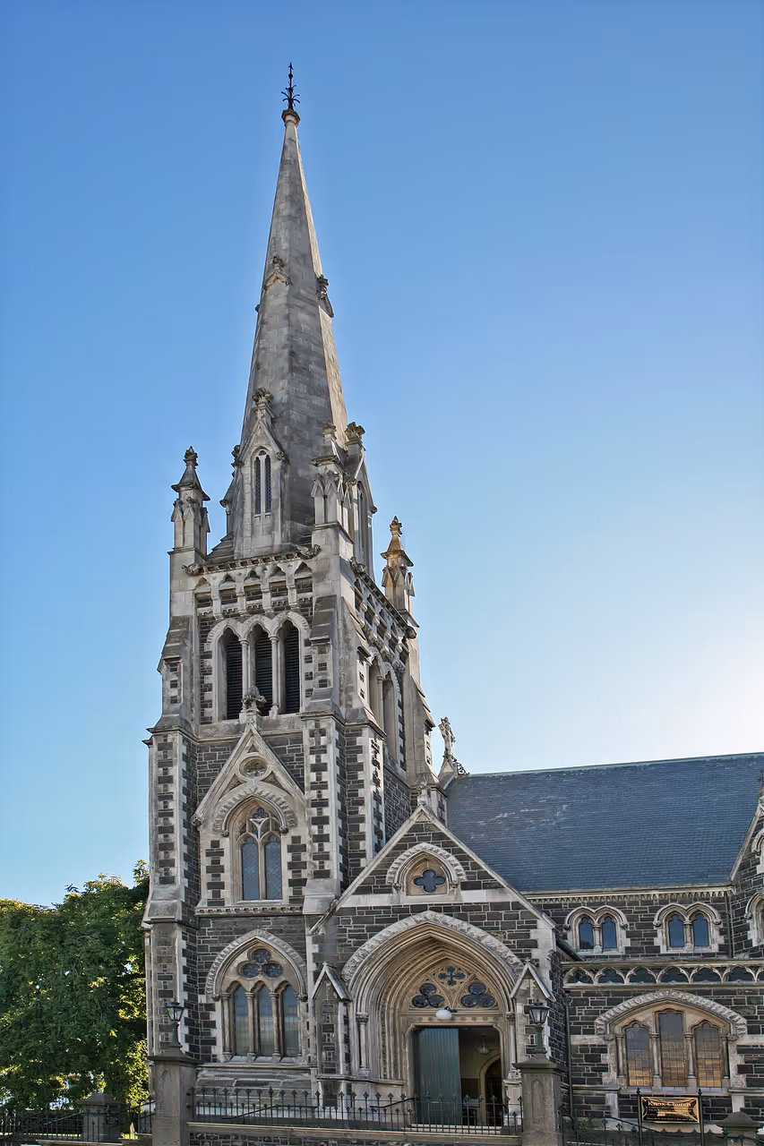 Knox church in Dunedin